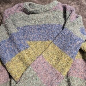 Multicolor Striped Women's Sweater